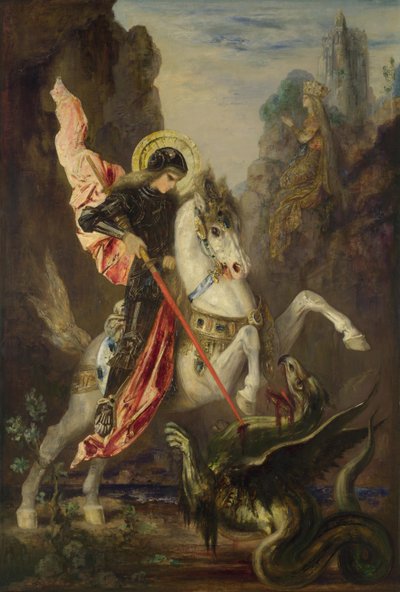 Saint-Georges et le dragon - Gustave Moreau